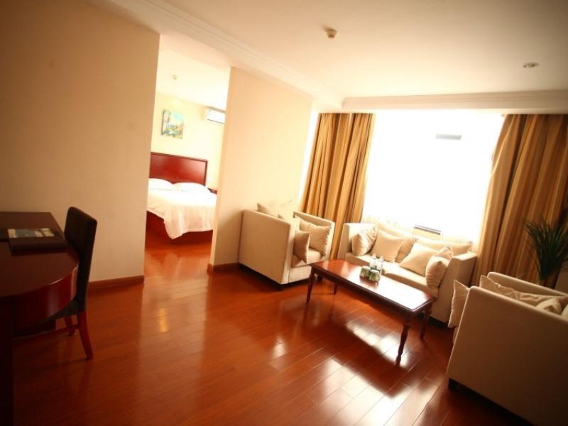 Greentree Inn Jiangsu Suqian Xihu Road Baolong Plaza Jinying Business Hotel Eksteriør bilde