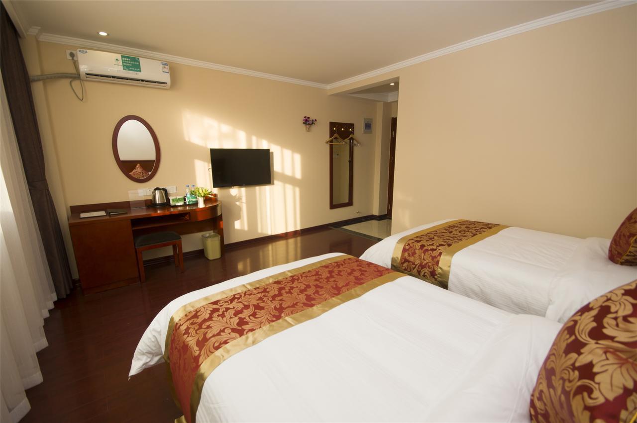 Greentree Inn Jiangsu Suqian Xihu Road Baolong Plaza Jinying Business Hotel Eksteriør bilde