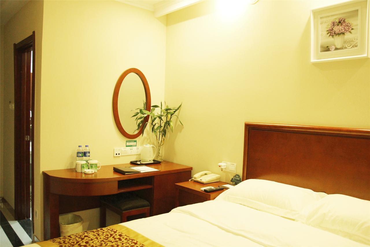 Greentree Inn Jiangsu Suqian Xihu Road Baolong Plaza Jinying Business Hotel Eksteriør bilde