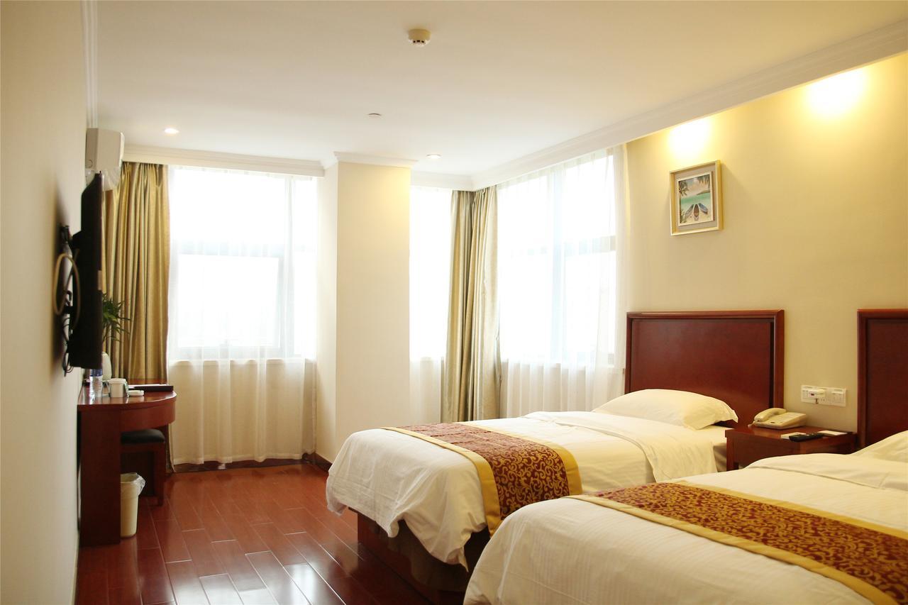 Greentree Inn Jiangsu Suqian Xihu Road Baolong Plaza Jinying Business Hotel Eksteriør bilde