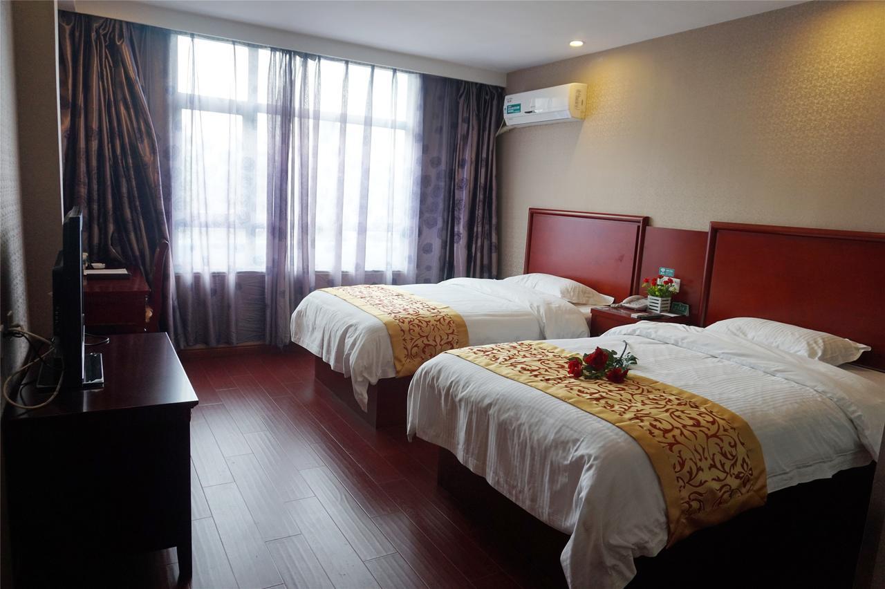 Greentree Inn Jiangsu Suqian Xihu Road Baolong Plaza Jinying Business Hotel Eksteriør bilde