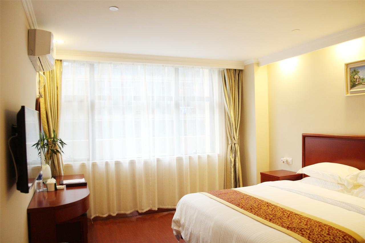 Greentree Inn Jiangsu Suqian Xihu Road Baolong Plaza Jinying Business Hotel Eksteriør bilde