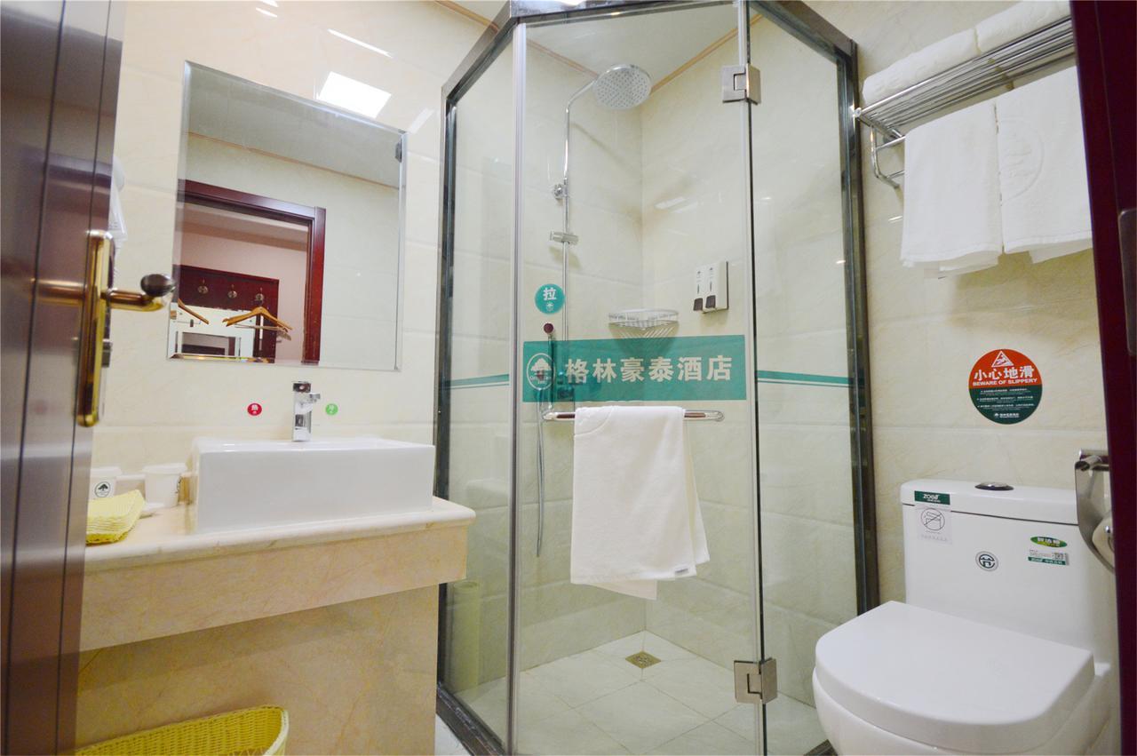 Greentree Inn Jiangsu Suqian Xihu Road Baolong Plaza Jinying Business Hotel Eksteriør bilde