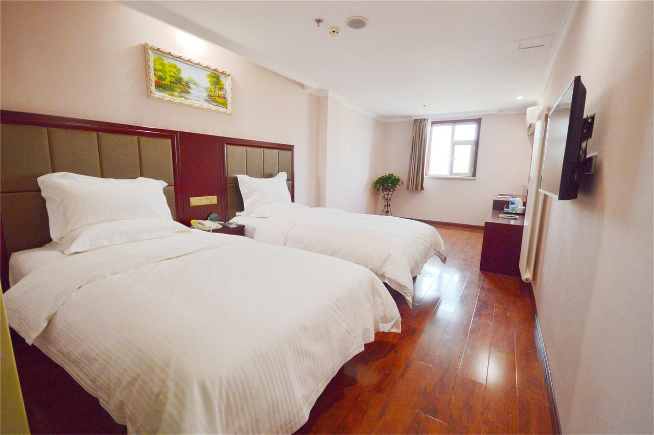 Greentree Inn Jiangsu Suqian Xihu Road Baolong Plaza Jinying Business Hotel Eksteriør bilde